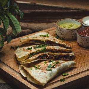 Quesadillas con Barbacoa